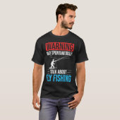 Fliegenfischen Fliegen Fischer Rute Köder Rolle Kö T-Shirt (Vorne ganz)