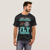 Fliegenfischen Fliegen Fischer Rute Köder Rolle Kö T-Shirt (Vorne ganz)