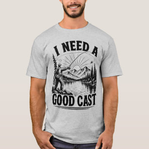 Fliegenfischen Forellenangler Geschenk Vintage Ang T-Shirt