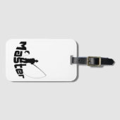 Fliegenfischen Gepäckanhänger (Vorderseite (Horizontal))