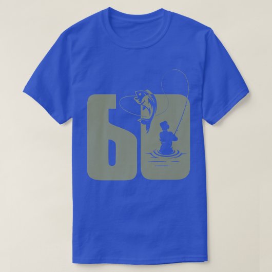 Fliegenfischen, Hobby oder beruflicher Angler 60 G T-Shirt (Design vorne)