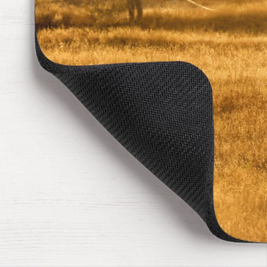 Fliegenfischen in Yellowstone Mousepad (Ecke)