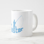 Fliegenfischen Jumbo-Tasse (Vorderseite Rechts)
