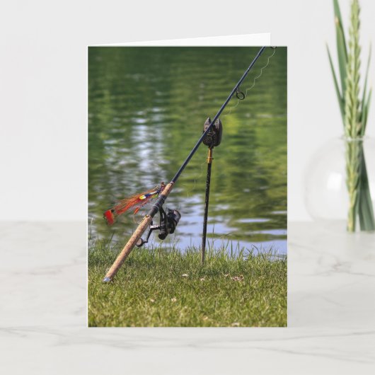Fliegenfischen Karte (Vorderseite)