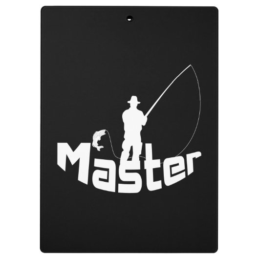 Fliegenfischen Klemmbrett (Rückseite)