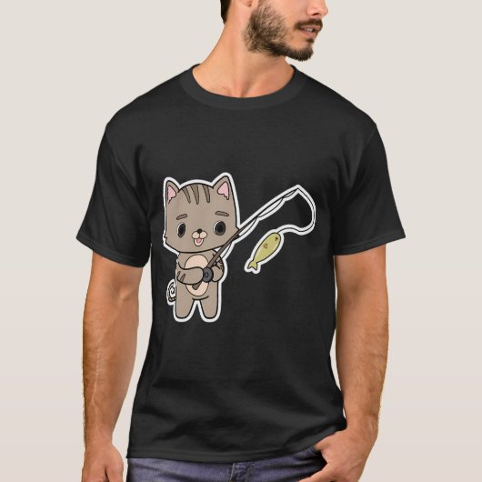 Fliegenfischen Leben T-Shirt (Vorderseite)