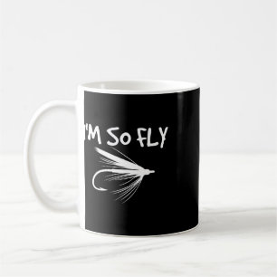 Fliegenfischen Lustiges Fischergeschenk - Ich bin Kaffeetasse