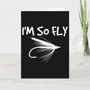 Fliegenfischen Lustiges Geschenk für Angler - Ich Karte