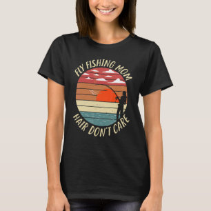 Fliegenfischen-Mama Angler-Mama 4 T-Shirt