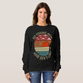 Fliegenfischen-Mama Fischer-Mama 4 Sweatshirt (Vorne ganz)