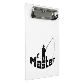 Fliegenfischen Mini Klemmbrett (Schrägansicht)