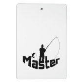 Fliegenfischen Mini Klemmbrett (Rückseite)