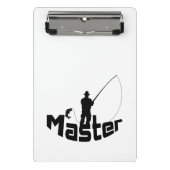 Fliegenfischen Mini Klemmbrett (Vorderseite)