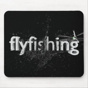 Fliegenfischen Mousepad