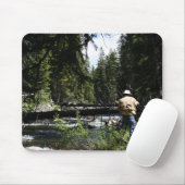 Fliegenfischen Mousepad (Mit Mouse)