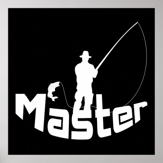 Fliegenfischen Poster (Vorne)