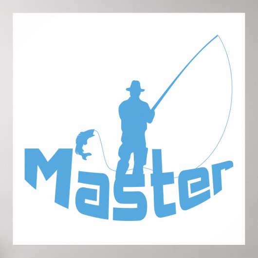 Fliegenfischen Poster (Vorne)