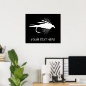 Fliegenfischen soll personalisieren poster (Heimbüro)