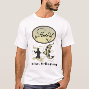 Fliegenfischen Stonefly Tshirt