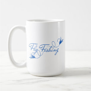 Fliegenfischen-Tasse Kaffeetasse