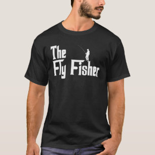 Fliegenfischen Vater Outdoor Sportler Fischer Mem T-Shirt