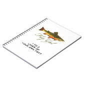 Fliegenfischen von Frauen Notizblock (Linke Seite)