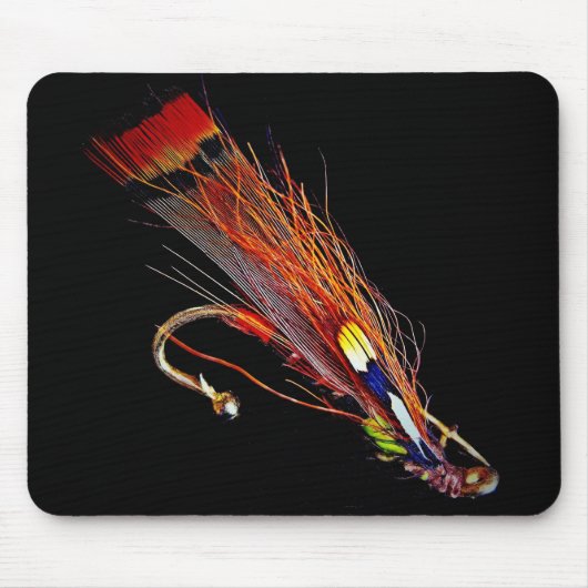Fliegenfischenspeicher Mousepad (Vorne)