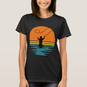 Fliegenfischer Sonnenuntergang - Großartiges Gesch T-Shirt