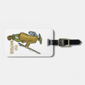 Fliegenfischerei anpassen gepäckanhänger (Vorderseite horizontal)