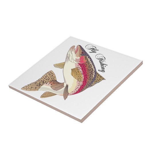 Fliegenfischerei Fliese (Seite)