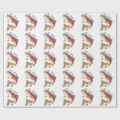 Fliegenfischerei Geschenkpapier (Flach)