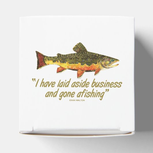 Fliegenfischerei Geschenkschachtel (Oben)