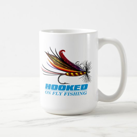 Fliegenfischerei Kaffeetasse (Rechts)