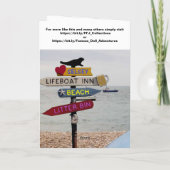 Fliegenfischerei Karte (Rückseite)