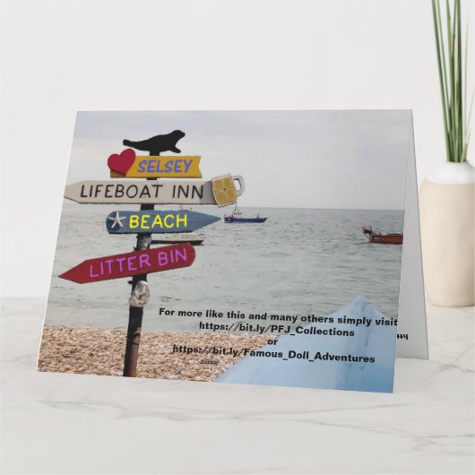 Fliegenfischerei Karte (Rückseite)