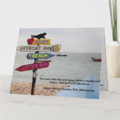 Fliegenfischerei Karte (Rückseite)