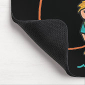 Fliegenfischerei Mousepad (Ecke)