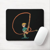Fliegenfischerei Mousepad (Mit Mouse)