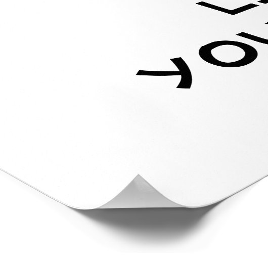 Fliegenfischerei Poster (Ecke)