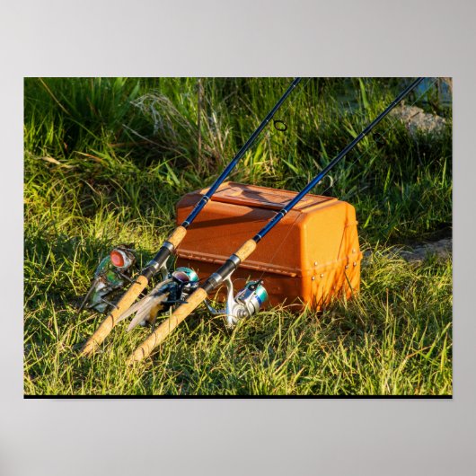 Fliegenfischerei Poster (Vorne)