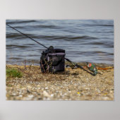 Fliegenfischerei Poster (Vorne)