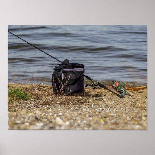 Fliegenfischerei Poster (Vorne)