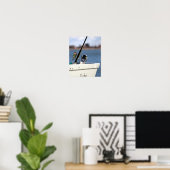 Fliegenfischerei Poster (Heimbüro)