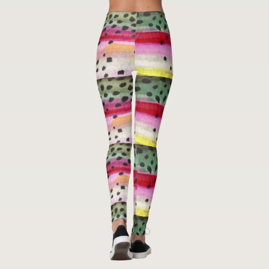 Fliegenfischerei Regenbogenforelle Ichthyologie Ph Leggings (Rückseite)