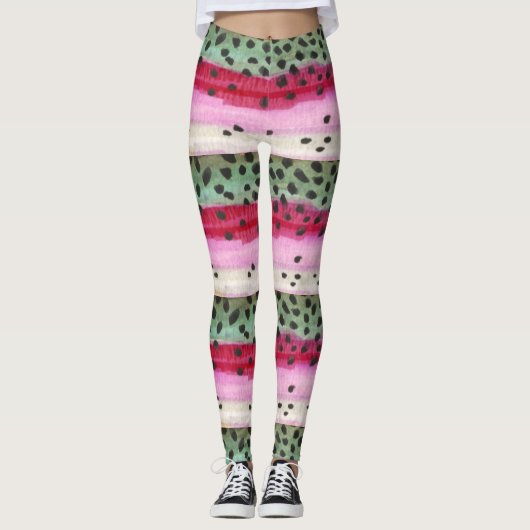 Fliegenfischerei Regenbogenforelle Ichthyologie Ph Leggings (Vorderseite)