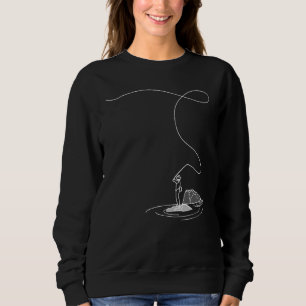 Fliegenfischerei Sweatshirt