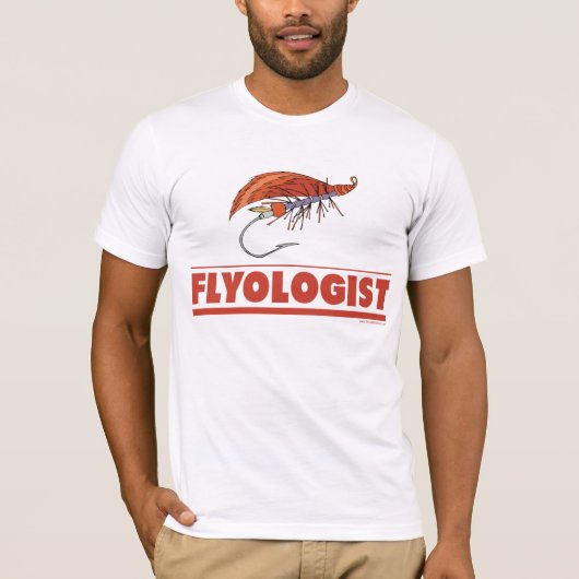 Fliegenfischerei T-Shirt (Vorderseite)
