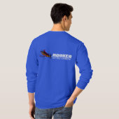 Fliegenfischerei T-Shirt (Schwarz voll)