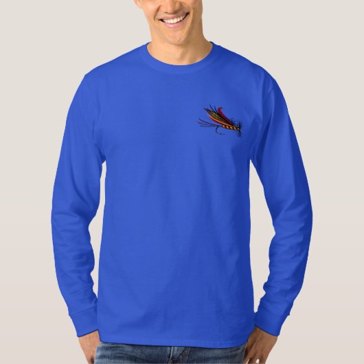 Fliegenfischerei T-Shirt (Vorderseite)