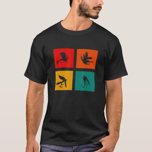 Fliegenfischerei T-Shirt (Vorderseite)